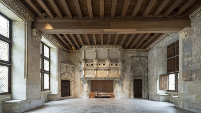 Palais Jacques Cœur, Salle des festins｜Patrick Tournebœuf-Tendance floue, Centre des monuments nationaux