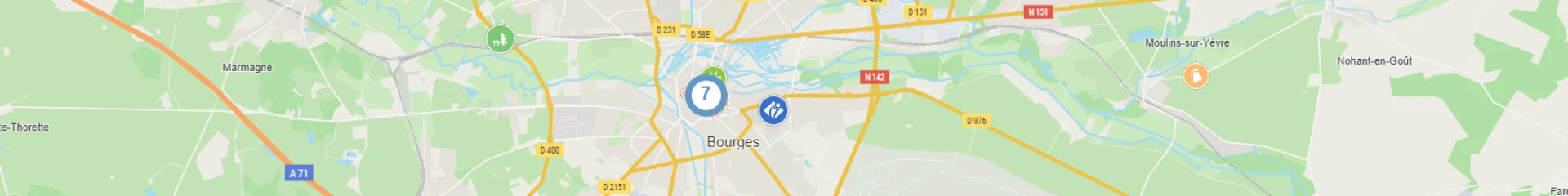 Interactieve kaart｜Route Jacques Cœur