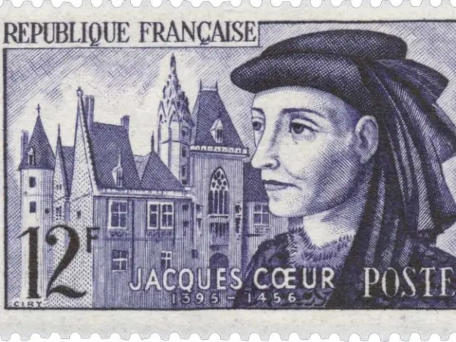 1955 Michel Ciry stamp